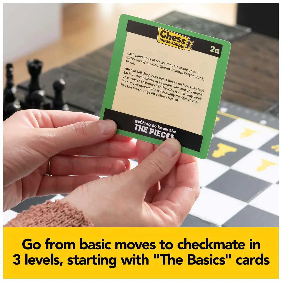 Spin Master Games Chess Made Simple Classic Board Game for Beginners | Educational Strategy Game for Ages 8+ - view 4
