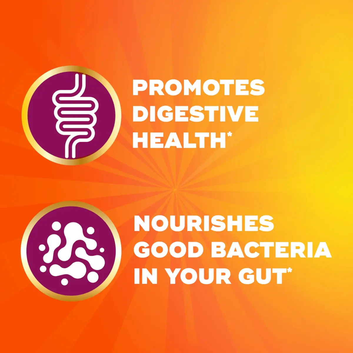 Metamucil Fiber Gummies for Adults, No Sugar Added Orange Flavor, 5g Plant Based Prebiotic Fiber Supplement Blend, 72 Count | Gluten-Free Digestive Health Support - view 4