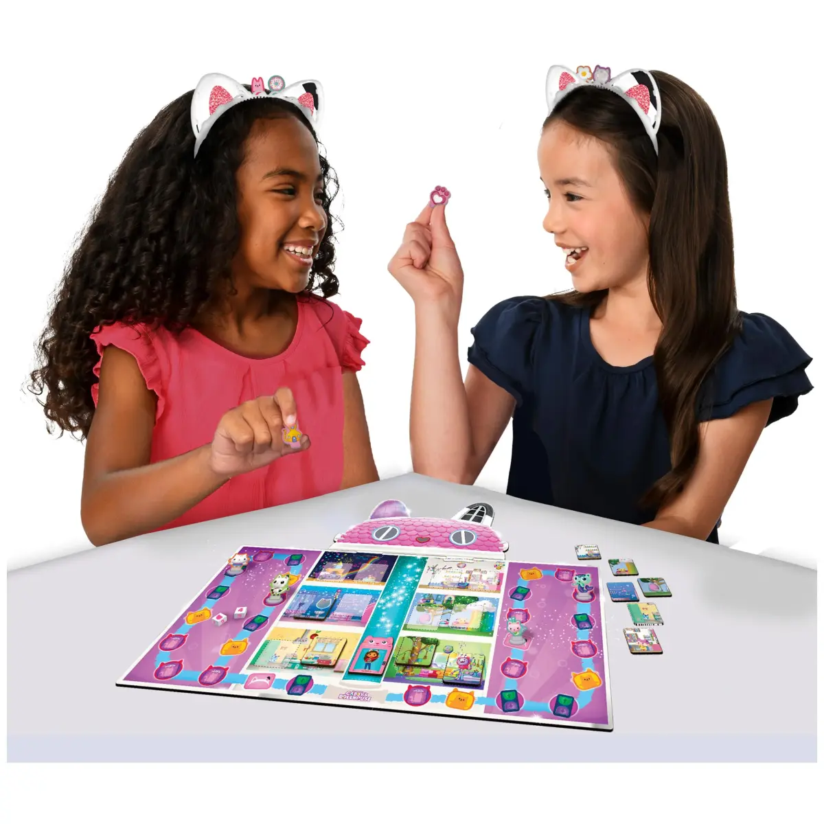 Spin Master Games Gabby's Dollhouse Meow-Mazing Family Game | Educational Board Game for Kids Ages 4+ - view 5