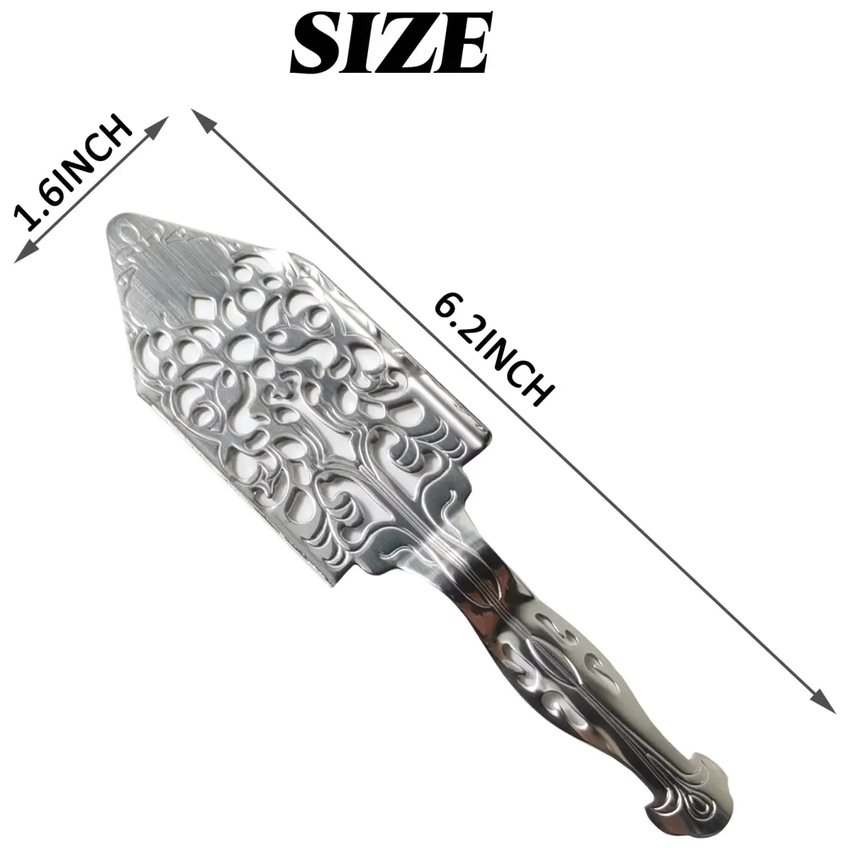 NSBELL 2PCS Stainless Steel Absinthe Spoon 15.75cm (6.2 inch) | Vintage Cocktail Bar Filter - view 2