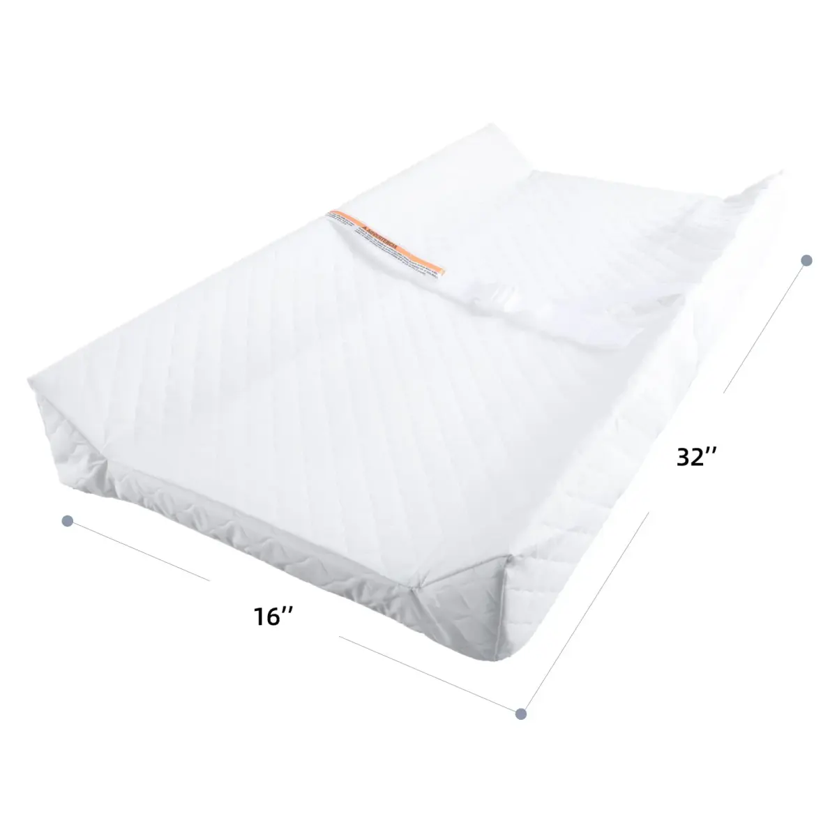 BBjixiang Contoured Baby Changing Pad with Waterproof Cover, 84cm x 41cm (33"×16") | Fits Most Dressers & Tables - view 2