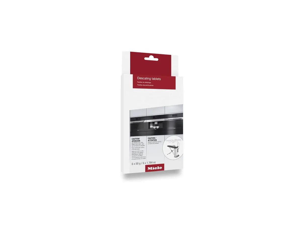 Miele Descaling Tablets for Coffee Machines & Ovens 6 Tablets | Thorough Limescale Removal - view 2