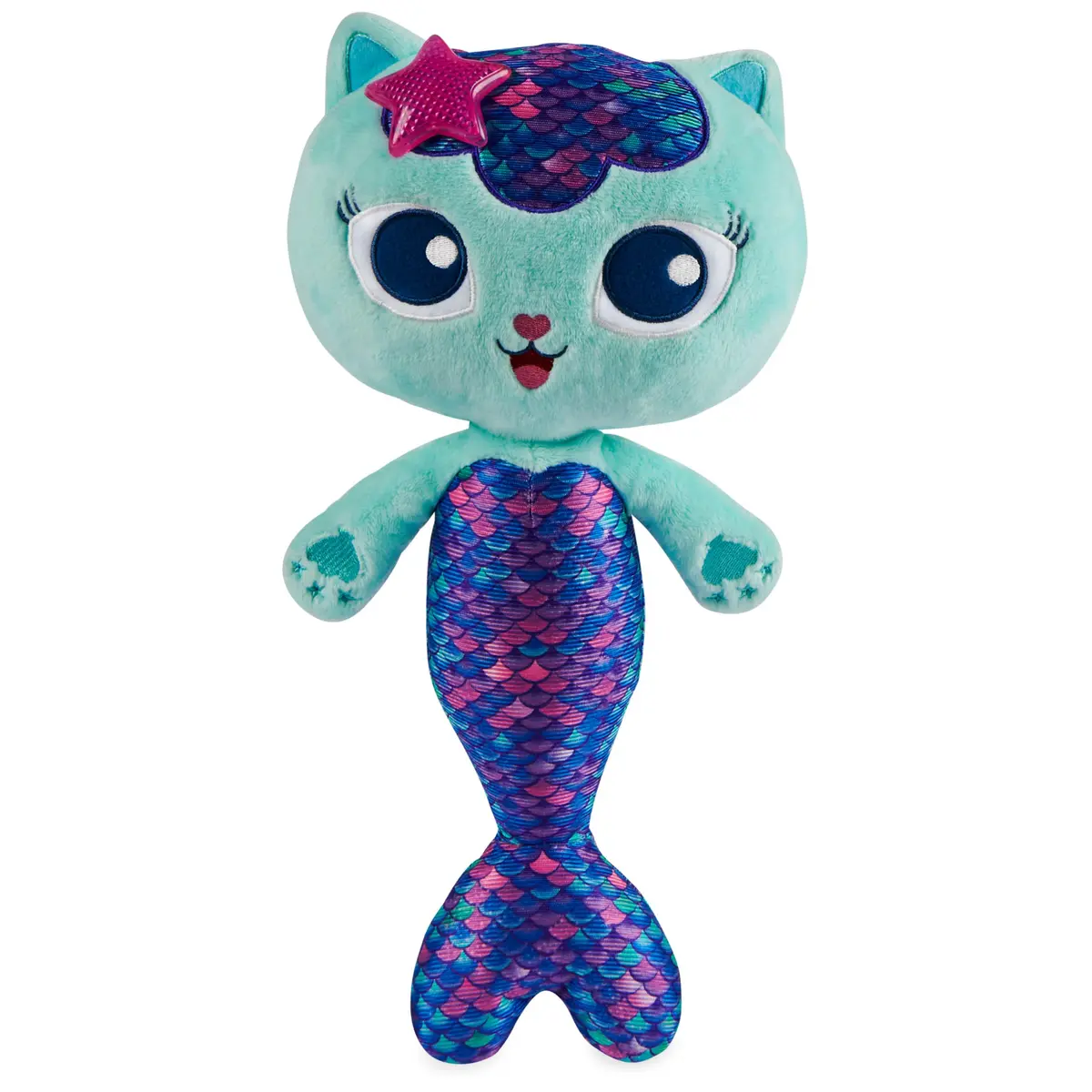 DREAMWORKS GABBY'S DOLLHOUSE 14-inch Talking MerCat Plush Toy for Kids Ages 3+ | Lights, Music & Phrases - main product image