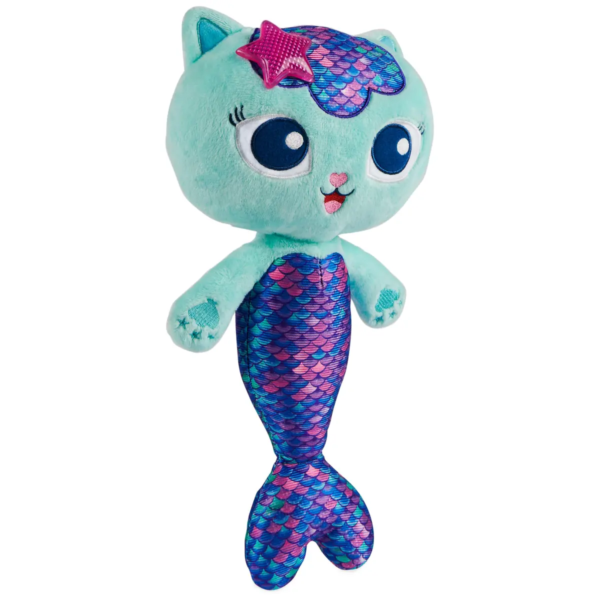 DREAMWORKS GABBY'S DOLLHOUSE 14-inch Talking MerCat Plush Toy for Kids Ages 3+ | Lights, Music & Phrases - view 8