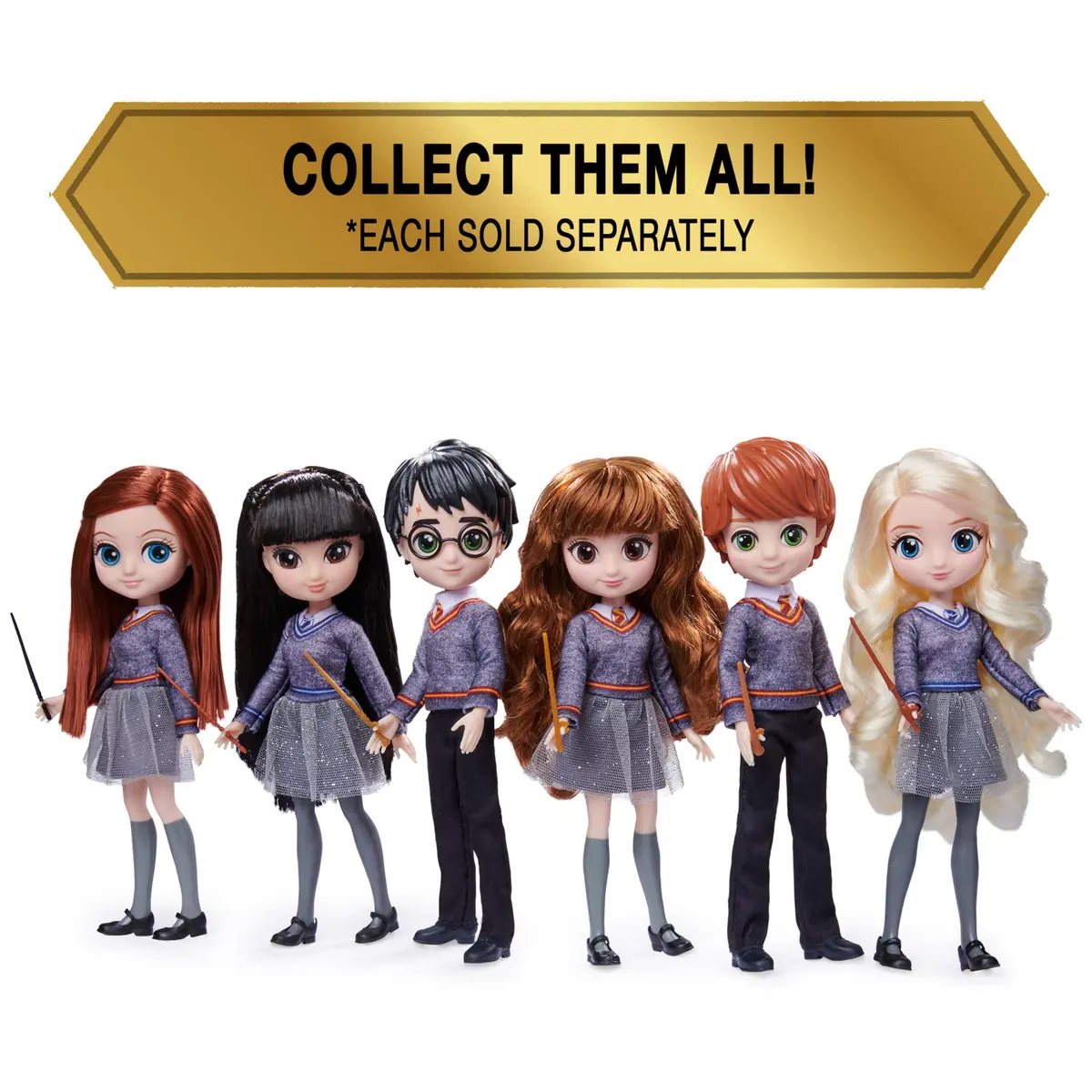 Wizarding World Ron Weasley 8-inch Doll with Hogwarts Uniform & Wand | Ages 6+ - view 4