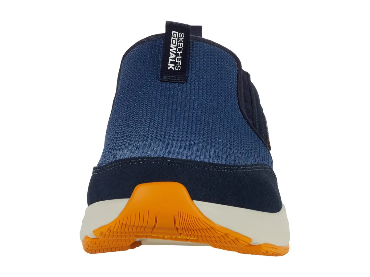 Skechers GOwalk Outdoor Men's Size 16 Navy/Yellow Athletic Slip-On Trail Hiking Shoes 2cm (0.78in) Heel | Water Repellent & Goodyear Traction - view 8