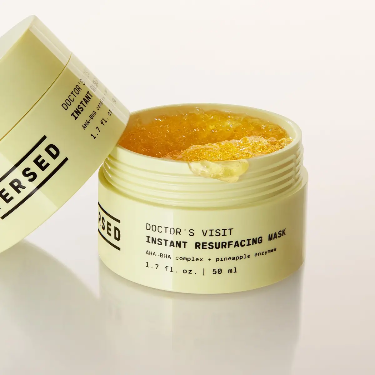 Versed Doctor’s Visit Instant Resurfacing Face Mask - AHA, BHA & Enzyme Exfoliating Mask | Brightening, Moisturizing, Vegan (1.7 fl oz) - view 2