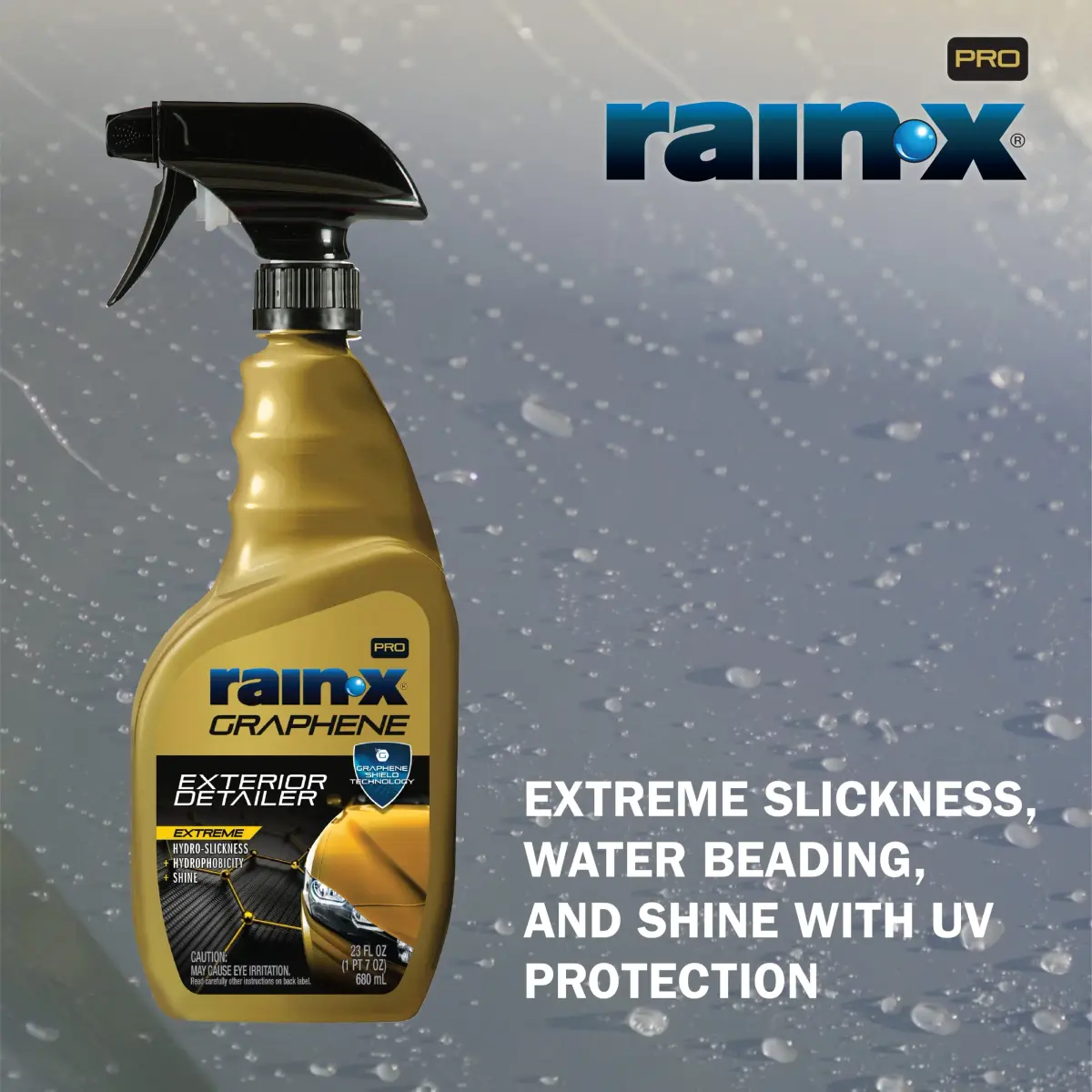 Rain-X PRO Graphene Exterior Detailer Spray 473ml (16 Fl Oz) | Advanced Graphene Shield for Gloss and Protection - view 5
