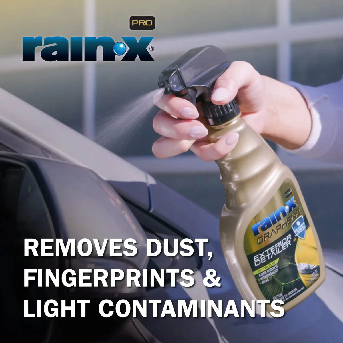 Rain-X PRO Graphene Exterior Detailer Spray 473ml (16 Fl Oz) | Advanced Graphene Shield for Gloss and Protection - view 4