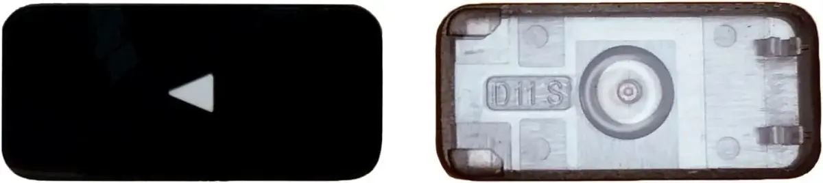 Bfenown Left Arrow Keycap and Hinge for MacBook Pro/Air 2019-2022 Models | Black Plastic Replacement Part - view 5