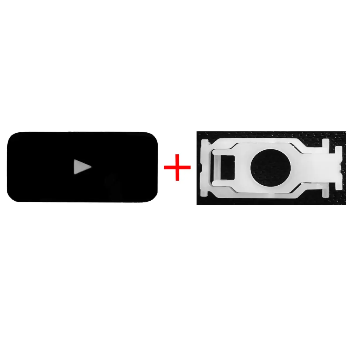 Bfenown Replacement Right Arrow Keycap & Scissor Clip Hinge for MacBook Pro/Air A2141-A2681 (Black) - view 7