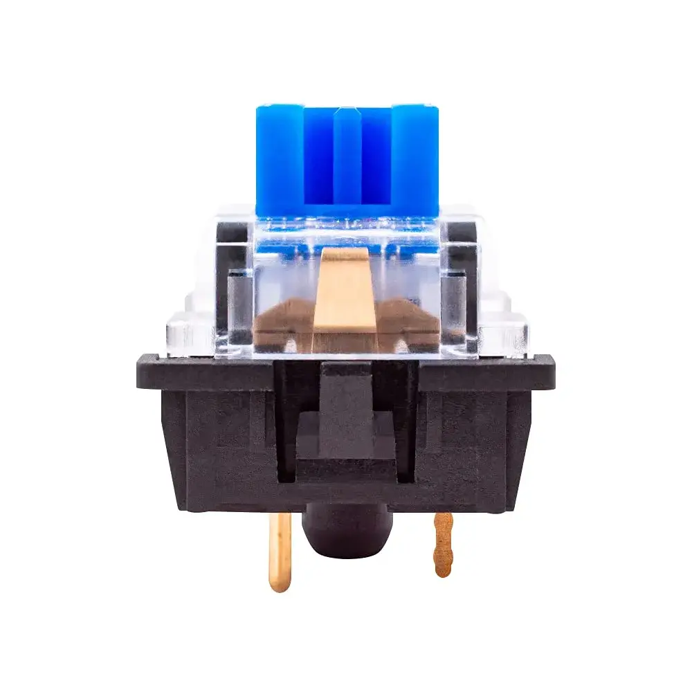 OUTEMU Blue Switches for Mechanical Keyboard, 3-pin Clicky&Tactile Dustproof, 32-Pack | Tactile Feel & Crisp Sound - view 3