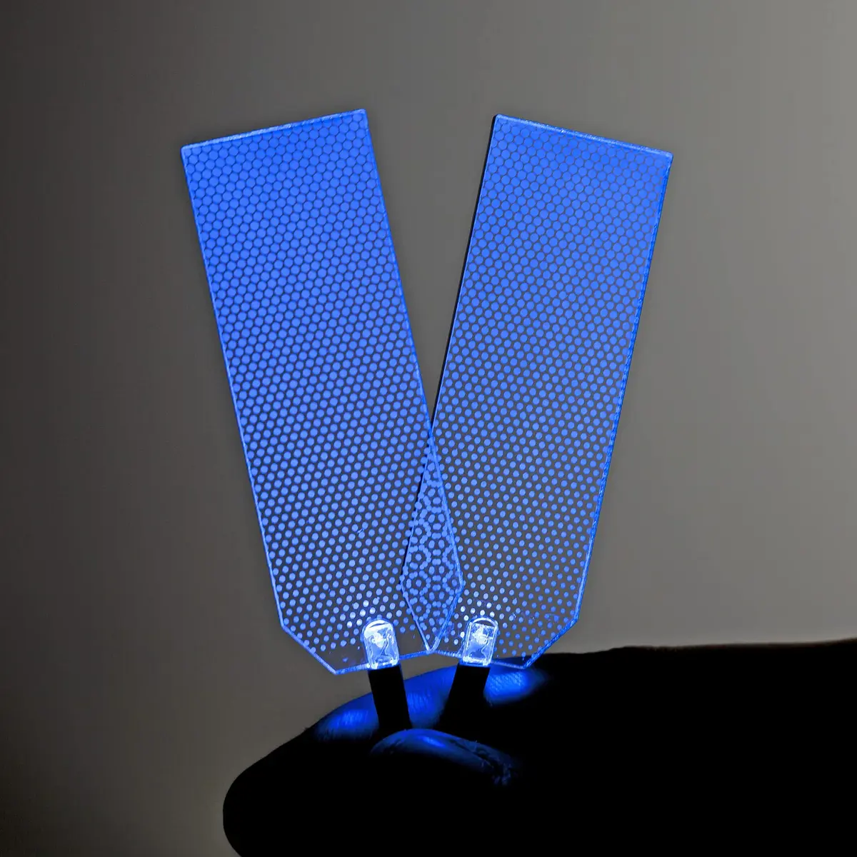 mlnyitus LED Helmet Light Kit Blue | RGB Superhero Mask Modification for Men & Kids - main product image