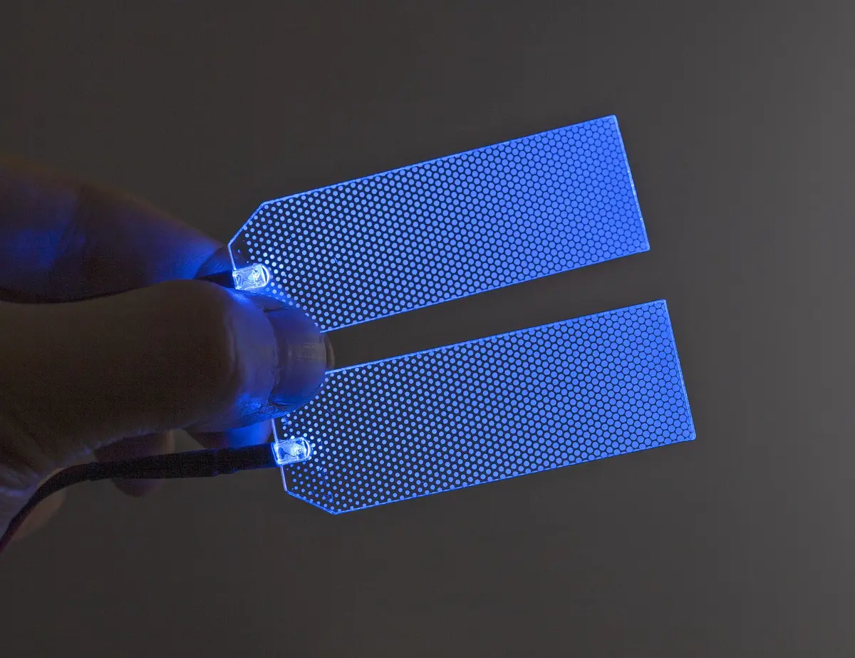 mlnyitus LED Helmet Light Kit Blue | RGB Superhero Mask Modification for Men & Kids - view 5