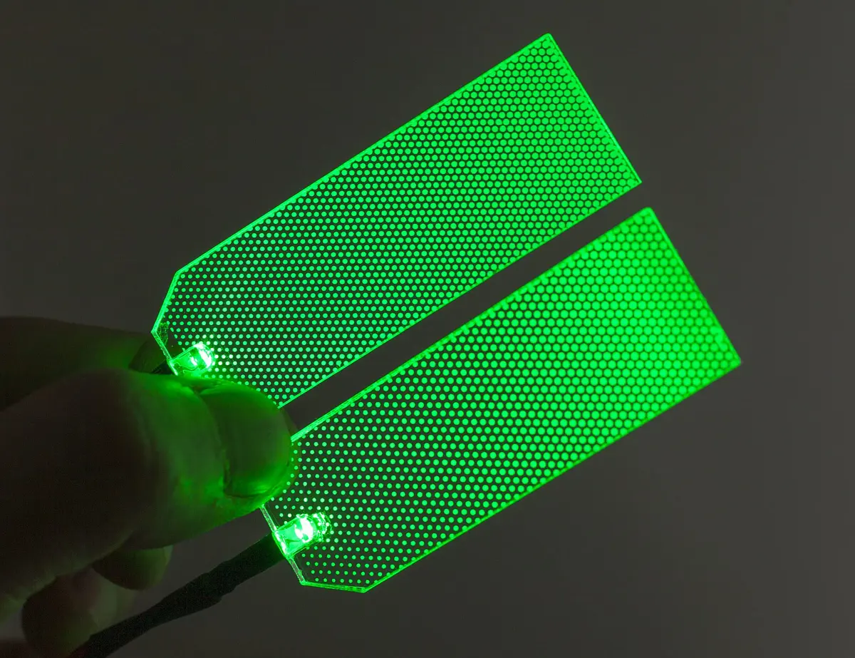 mlnyitus LED Helmet Light Kit Green | 32cm (12.6 in) Wire, Battery Powered - view 4