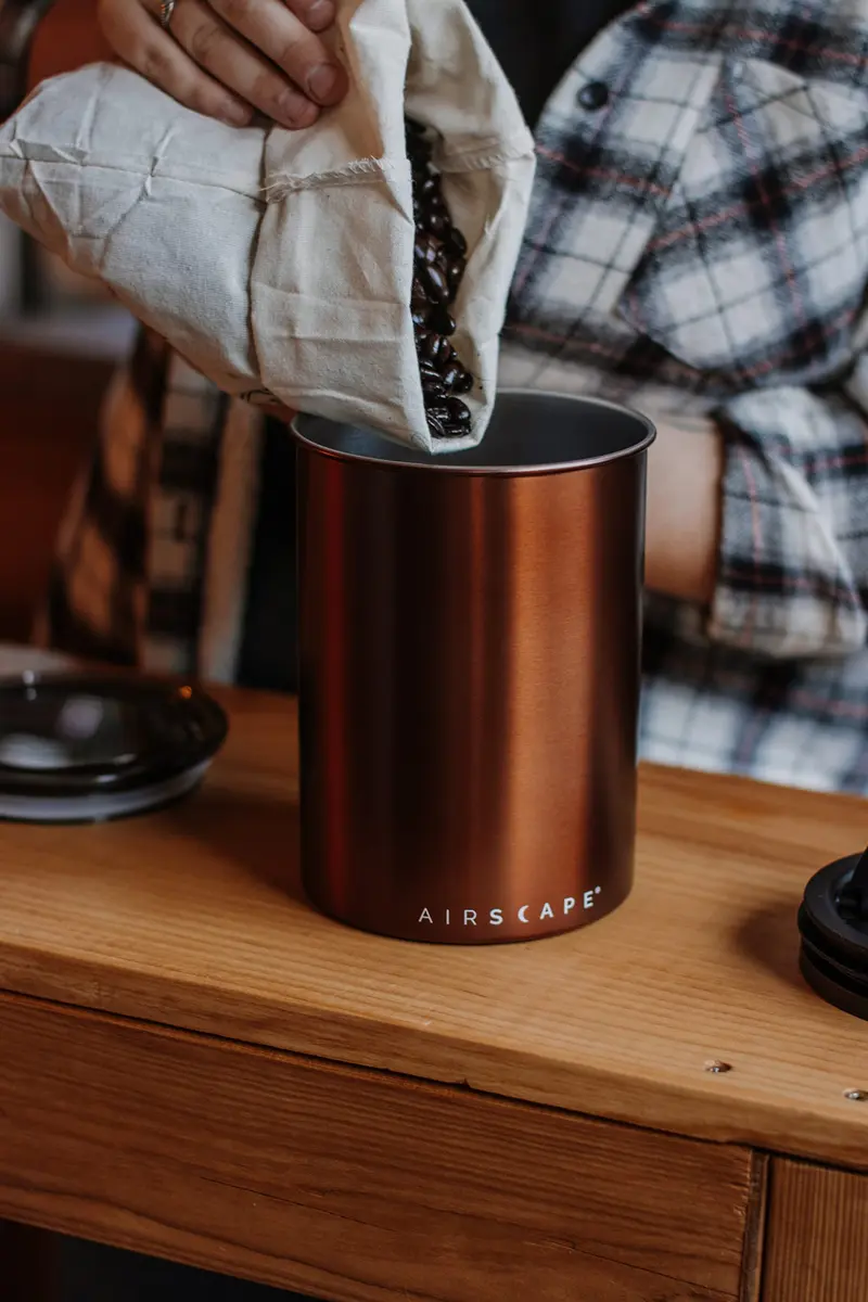 Planetary Design Airscape Stainless Steel Coffee Canister | Food Storage - view 7