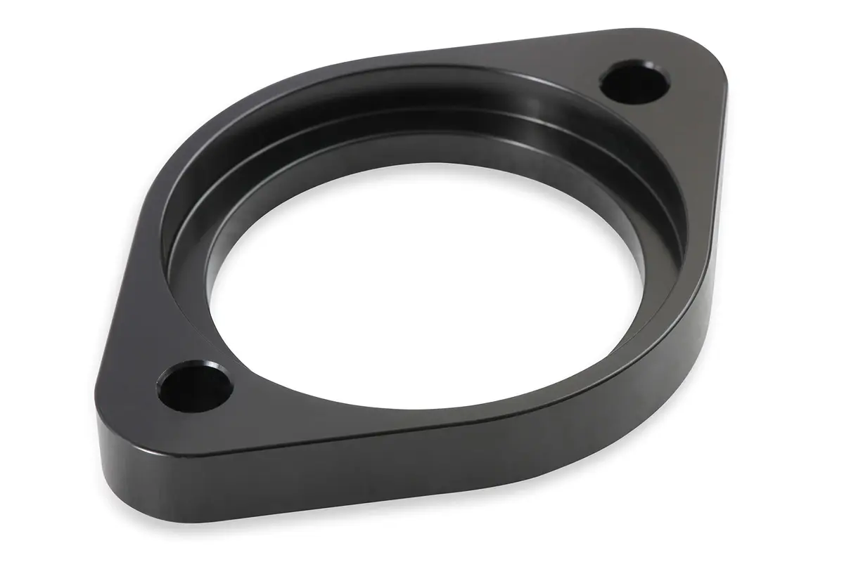 Holley 97-341 Water Neck Swivel 90 Degree Angle Black | Engine Swap Compatible, Corrosion-Resistant Aluminum - view 6