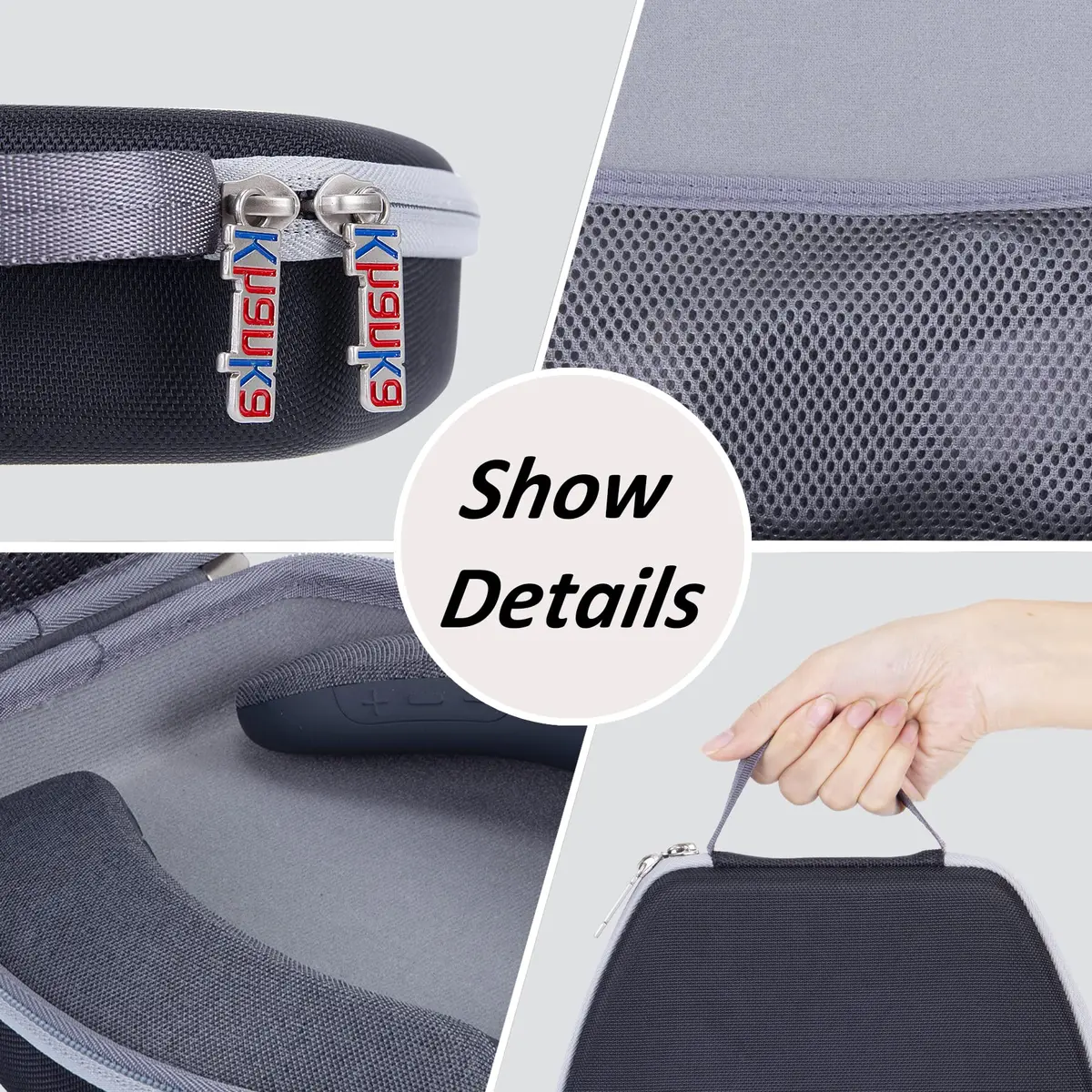 khanka Hard Case for Sony SRS-NS7 Wireless Neckband Bluetooth Speaker | EVA Hard Shell, Shockproof & Waterproof, Light & Perfect Fit - view 7
