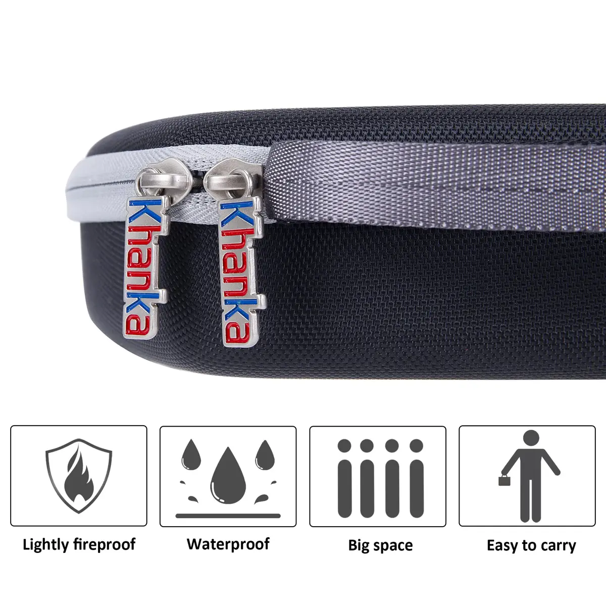 khanka Hard Case for Sony SRS-NS7 Wireless Neckband Bluetooth Speaker | EVA Hard Shell, Shockproof & Waterproof, Light & Perfect Fit - view 8