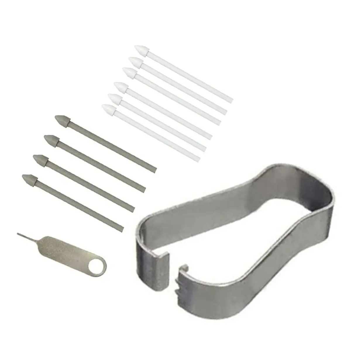 GNLKYZWV White S Pen Nibs Replacement (5+5 pcs Set) | For Samsung Galaxy Tab S7/S7 Plus Stylus Pen - main product image