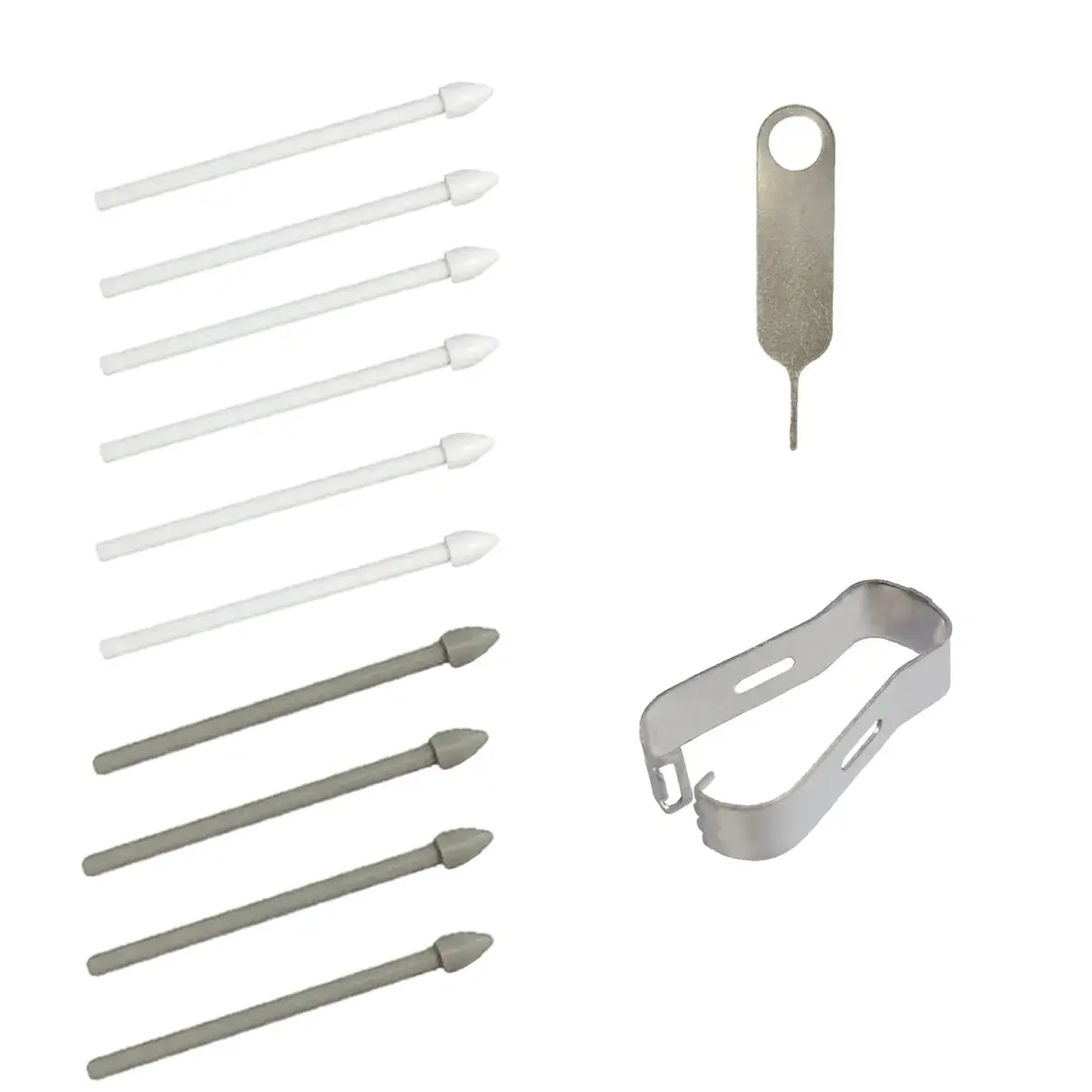 GNLKYZWV White S Pen Nibs Replacement (5+5 pcs Set) | For Samsung Galaxy Tab S7/S7 Plus Stylus Pen - view 2