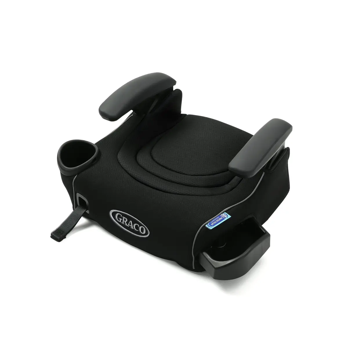 Graco TurboBooster LX Backless Booster with LATCH 17 in L x 17.5 in W x 8 in H | Secure Fit for Big Kids 40-100 lb - main product image