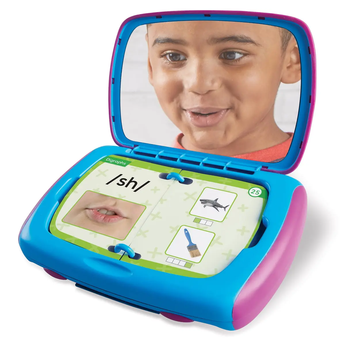 hand2mind Mirror My Sounds Phoneme Set, Letter Sounds Flash Cards, Toddler Speech Therapy Materials, Phonics for Kindergarten, Phonemic Awareness Manipulatives, Preschool Learning Activities | Supports early phonics & speech development - view 7