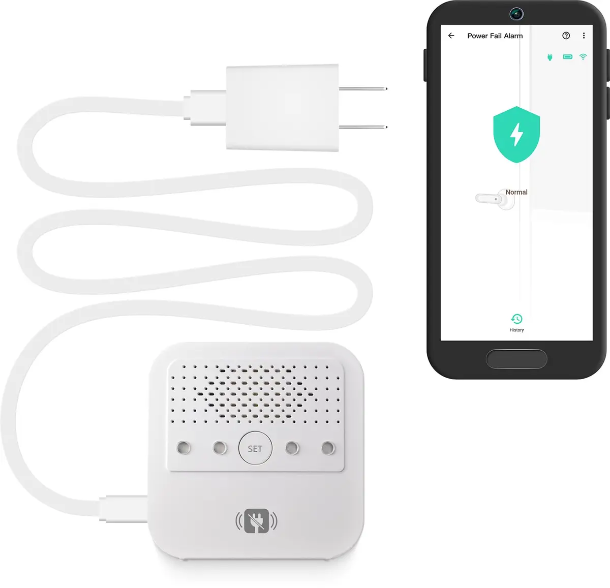 YoLink Smart Power Failure Alarm, YS7106 | Long-Range Wireless Power Outage Detection - main product image