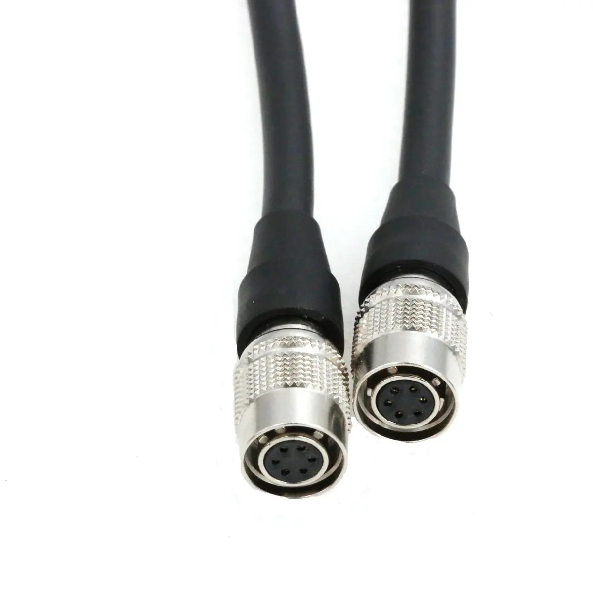 ZBLZGP Hirose 6-Pin Female to Female Cable 3m (10ft) | Industrial Basler CCD Camera Data Transfer - view 2