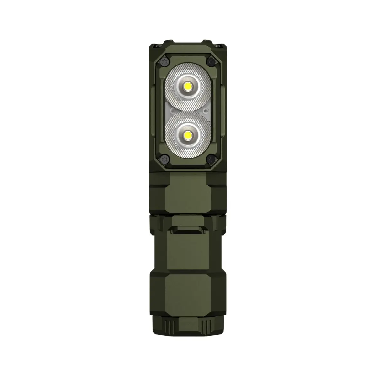 WUBEN Army Green Mini Flashlight Battery Extension Tube (4cm x 2.5cm / 1.57" x 0.98") | For 18650 Battery Flashlights - view 2