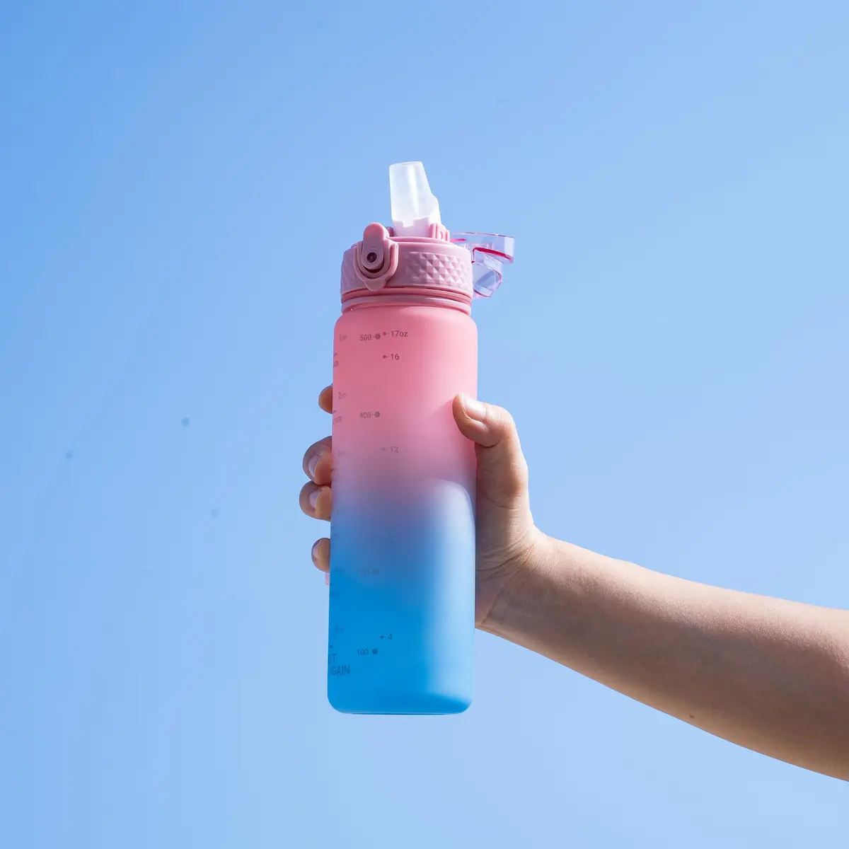 OLDLEY Kids Water Bottle for School 17 oz | BPA-Free Leak-proof Durable Tritan Plastic - view 3