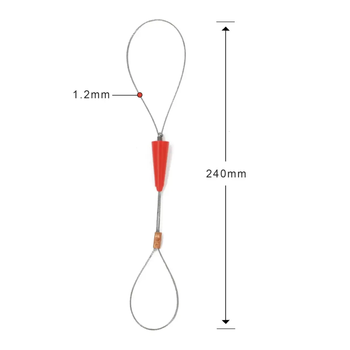 VGongTech 100ft Fish Tape Cable Puller Kit 30m (100ft) | Non-Conductive PET for Electrical Wiring - view 6