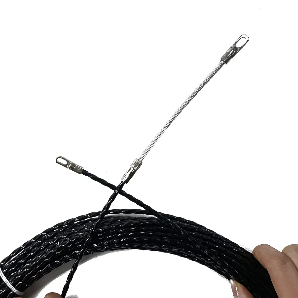 VGongTech 100ft Fish Tape Cable Puller Kit 30m (100ft) | Non-Conductive PET for Electrical Wiring - view 2