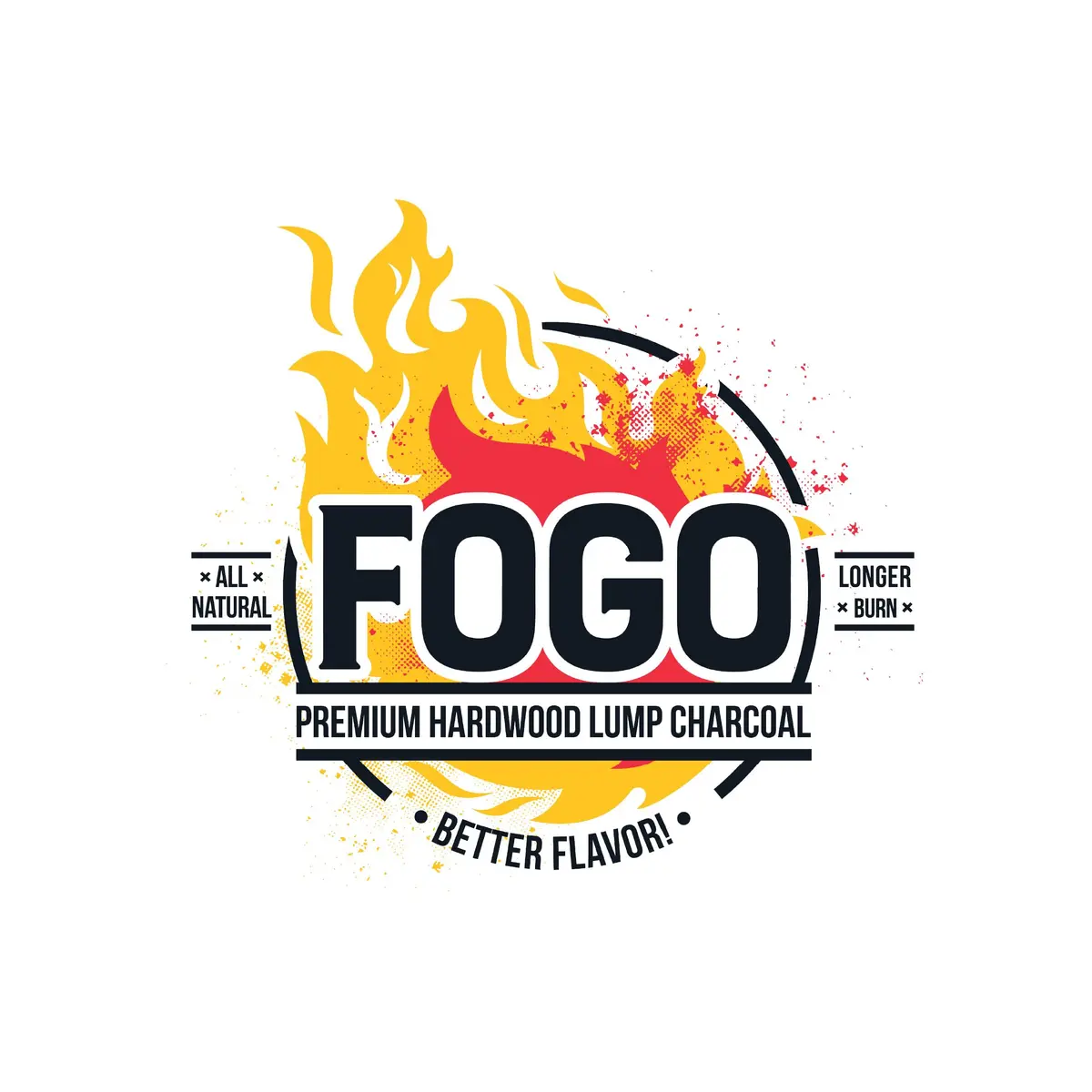 FOGO Brazilian Blend Hardwood Lump Charcoal 17.6lb Bag | Restaurant Quality, Natural, Large Sized Lump for Grilling & Smoking - view 7