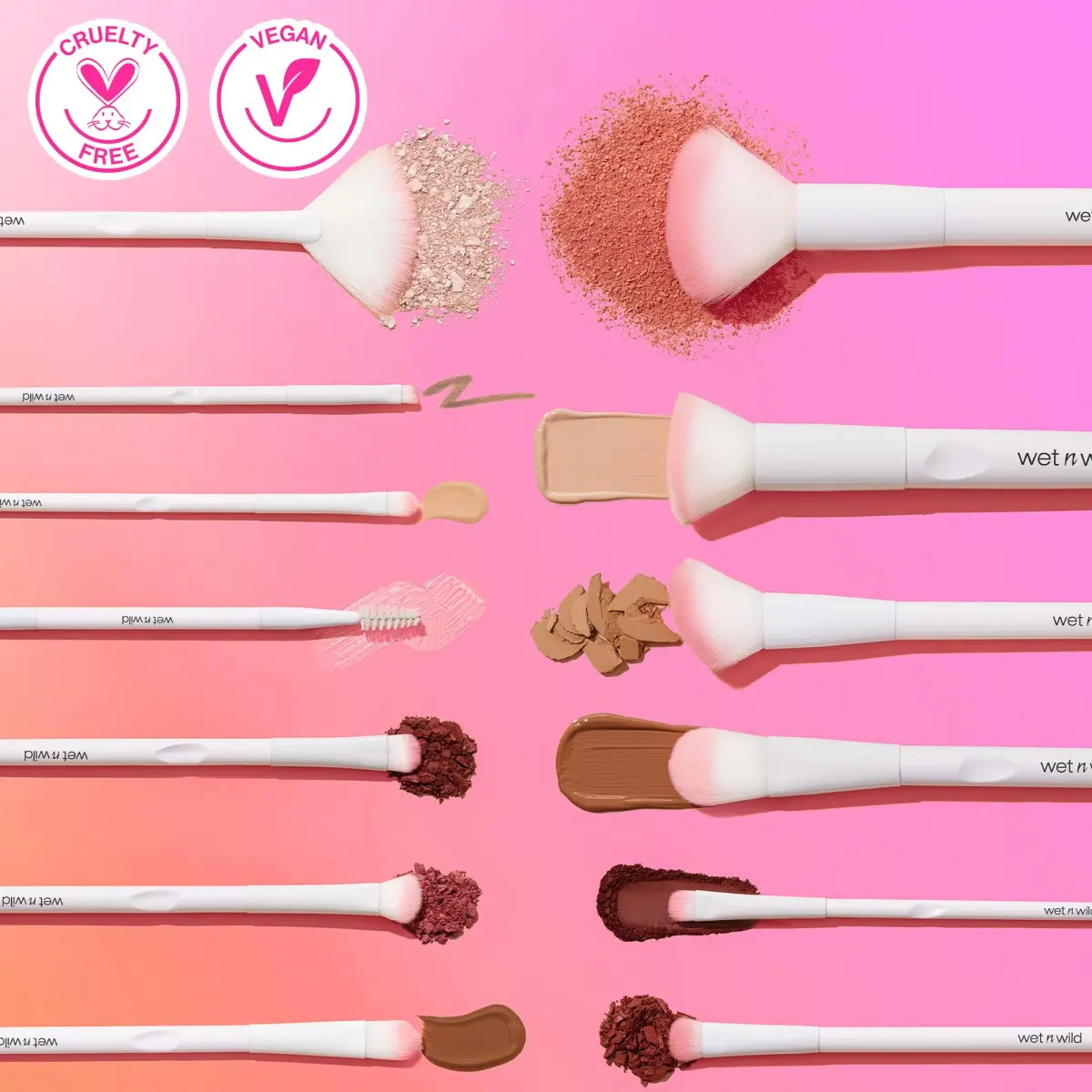 wet n wild New Contour Brush - Sculpt, Highlight & Blend with Plush Vegan Fibers - view 2