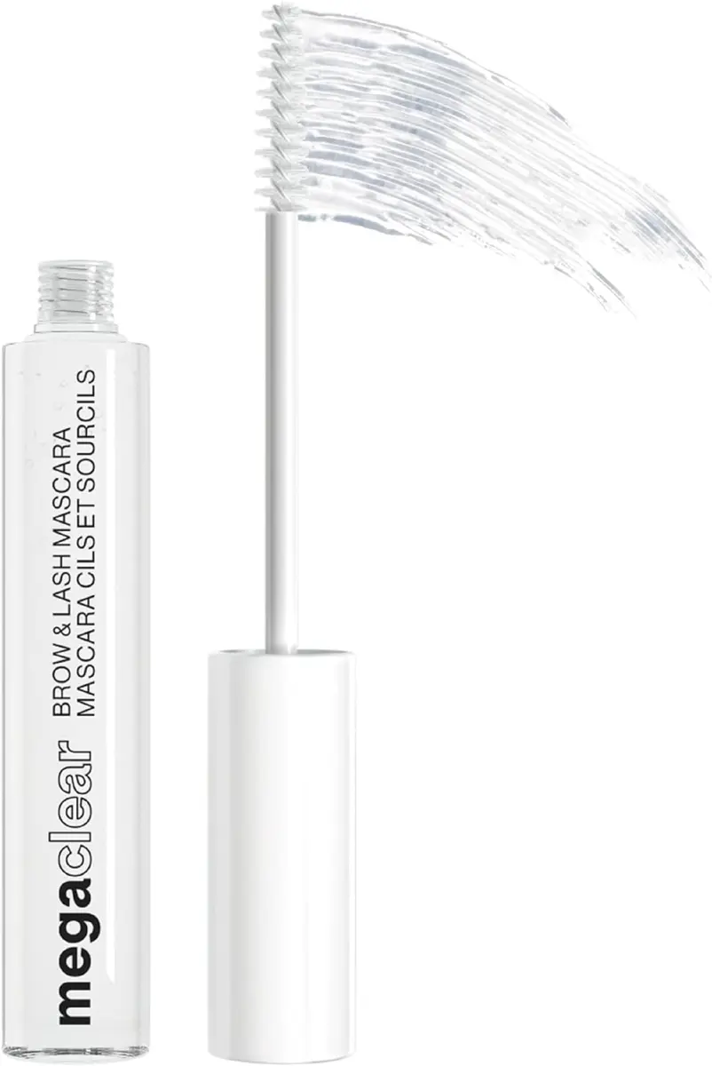 wet n wild Mega Clear Brow & Lash Mascara 0.3 Fl Oz (9ml) | Sculpts Brows, Defines Lashes, Conditions - main product image