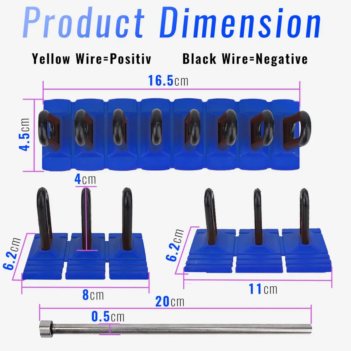 HiYi Car Dent Repair Tool Kit with Dent Lifter & Glue Tabs | 10-Piece Set - view 4