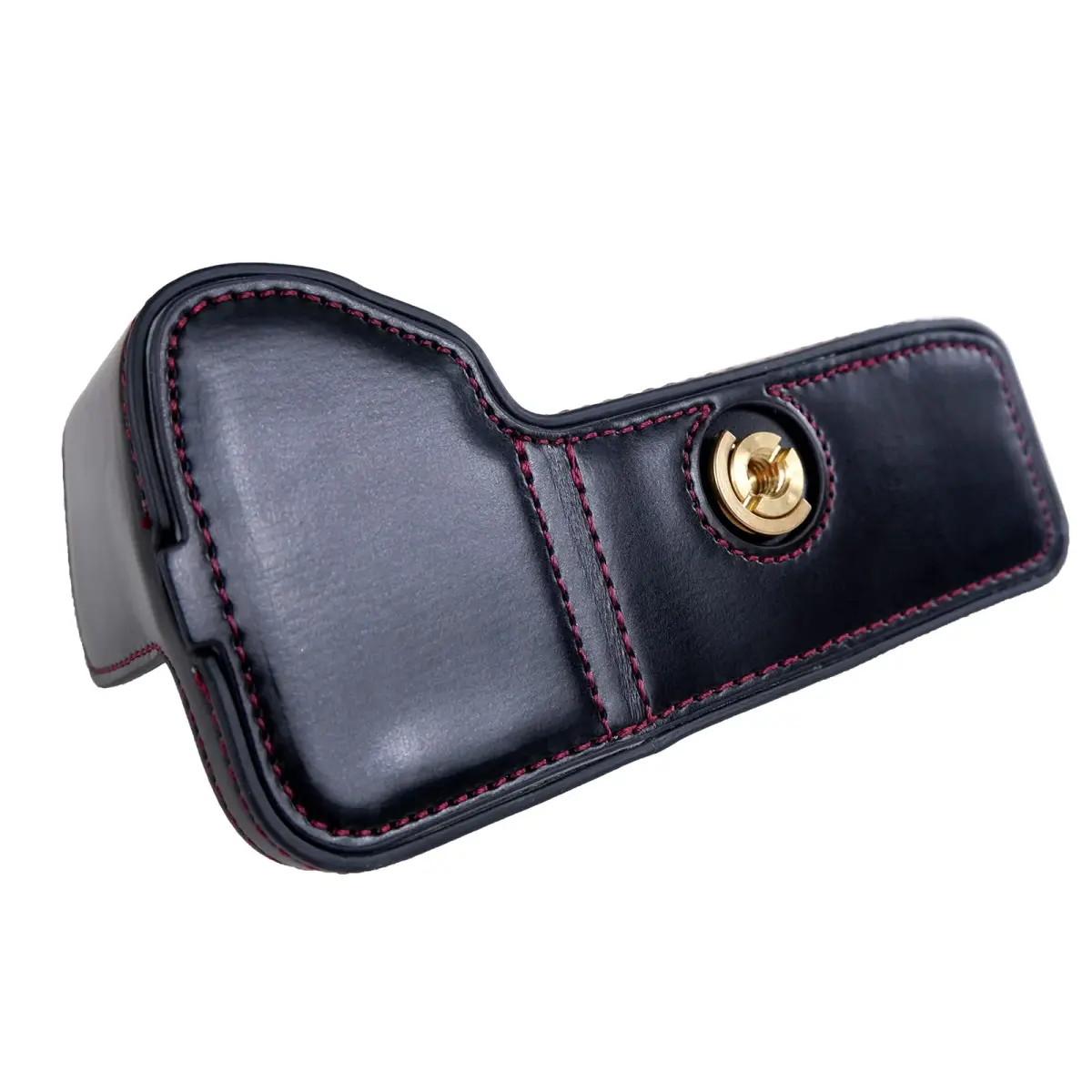 Rieibi PU Leather Half Camera Case for Sony Alpha 7 IV A7S III A1 | Vintage Black - view 6