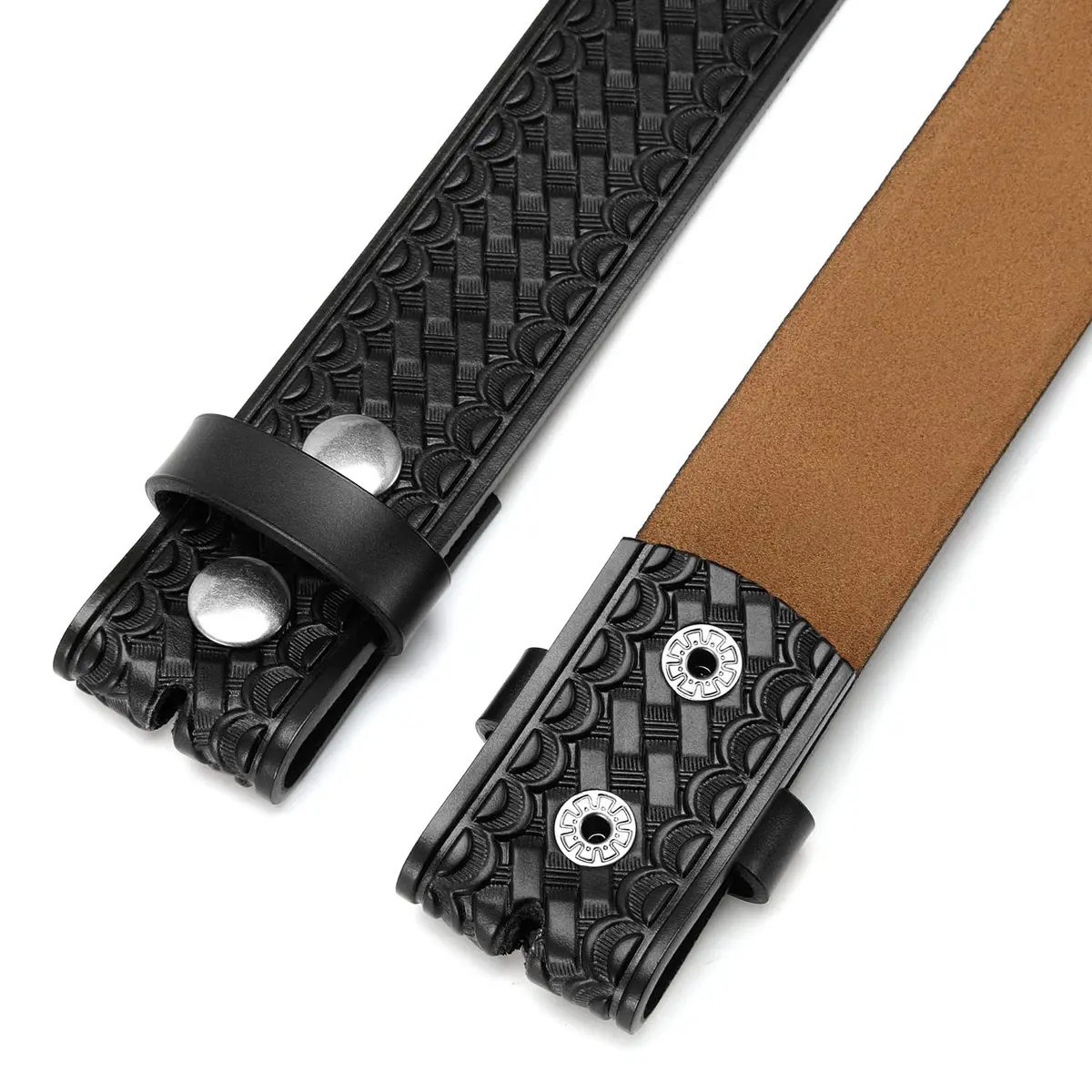 CHAOREN Western Belt for Men without Buckle 1.5" Full Grain Leather Strap | Premium Quality & Perfect Fit - view 6