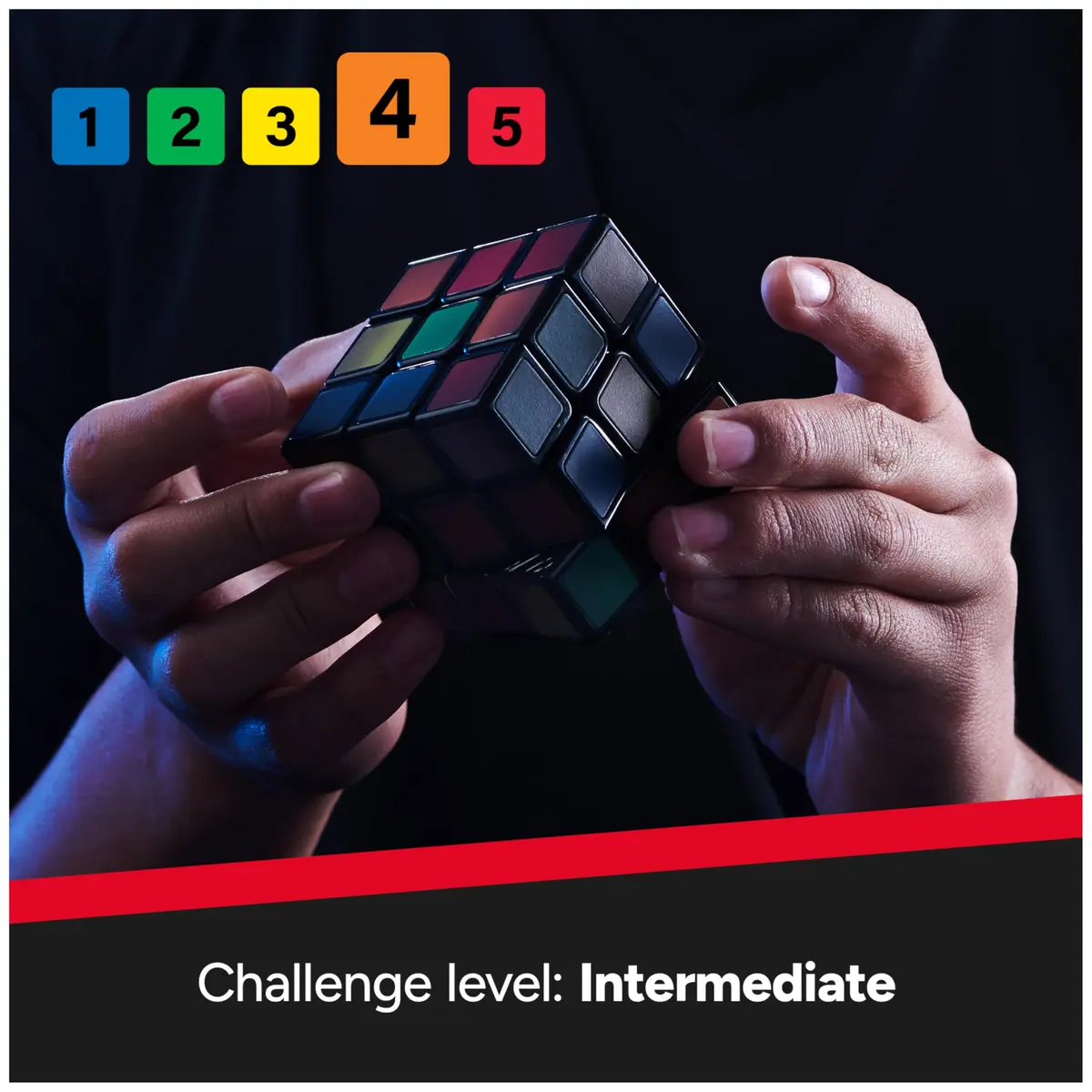 Rubik's Phantom Heat-Activated Puzzle Cube 3x3 | STEM Learning Toy for Ages 8+ - view 6
