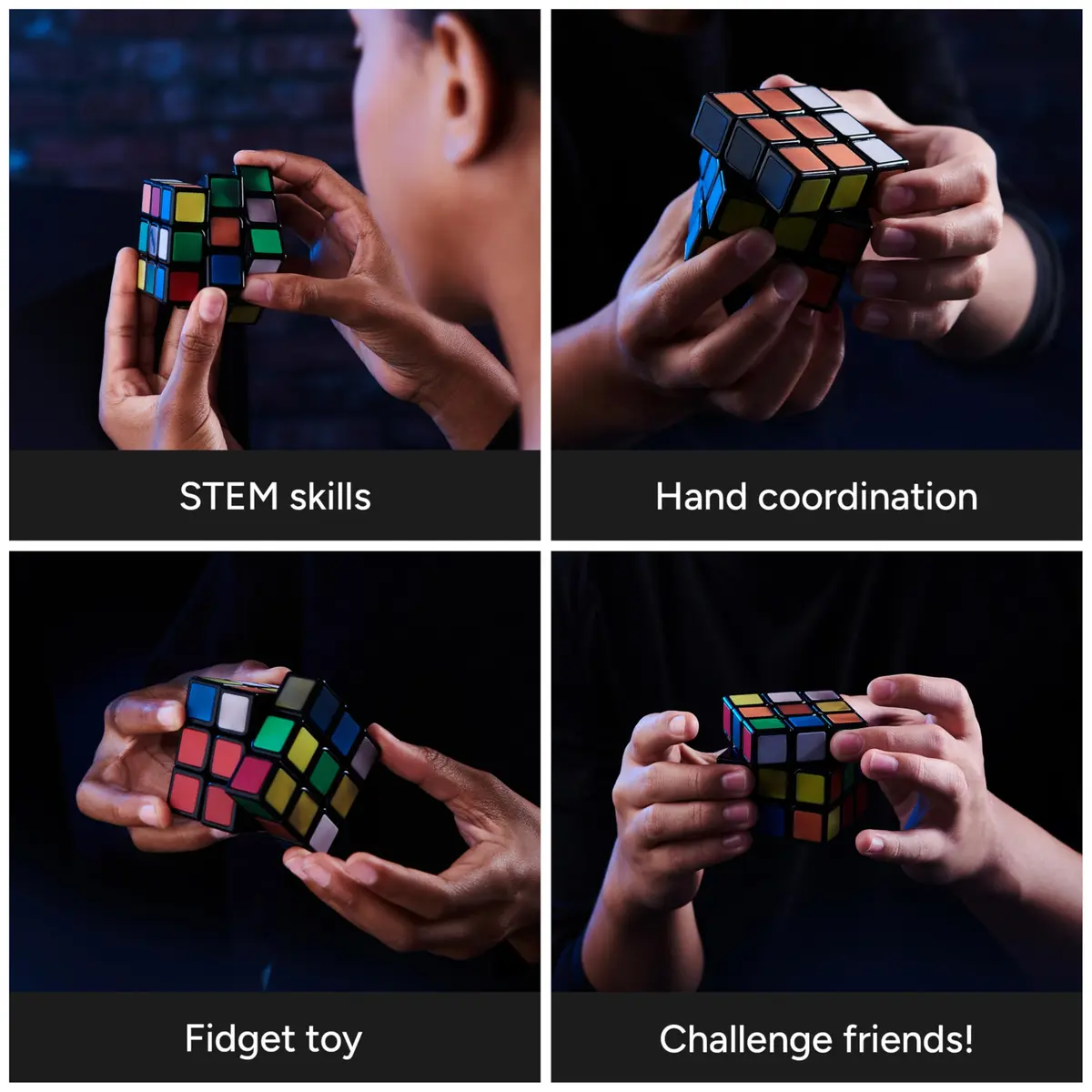 Rubik's Phantom Heat-Activated Puzzle Cube 3x3 | STEM Learning Toy for Ages 8+ - view 4