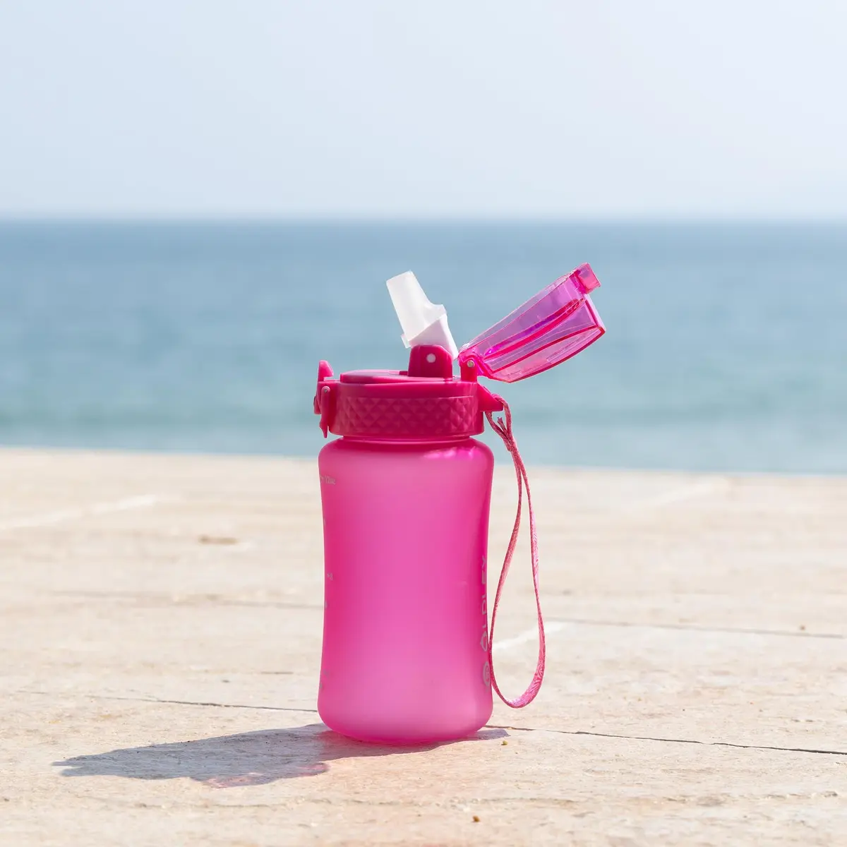 OLDLEY Kids Water Bottle for School, 355ml (12 oz) with Straw & Chug Lids | Leak-Proof Tritan Plastic - view 2