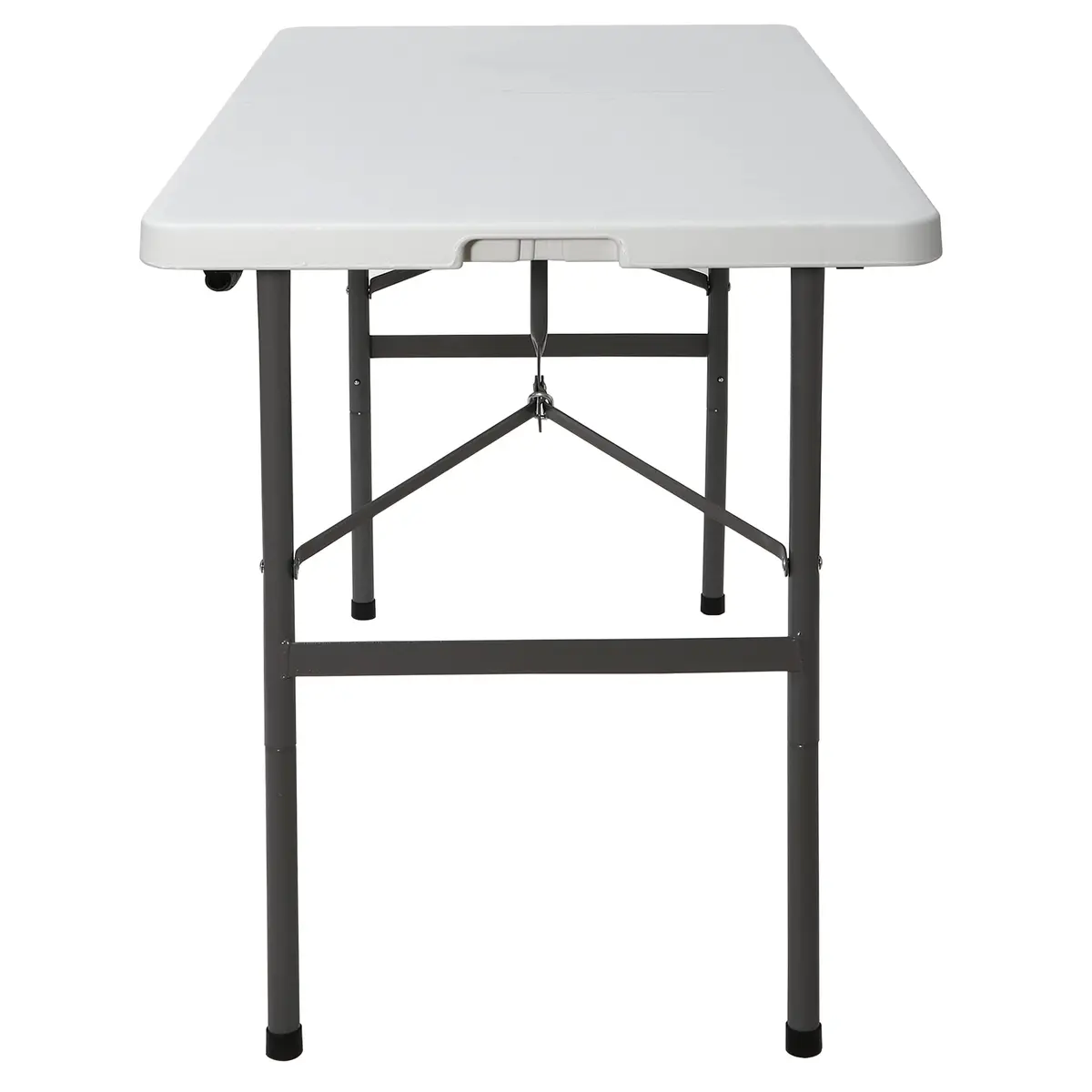 ZENY 4ft Portable Folding Table White | Indoor Outdoor Picnic Party Camp Dining - view 9