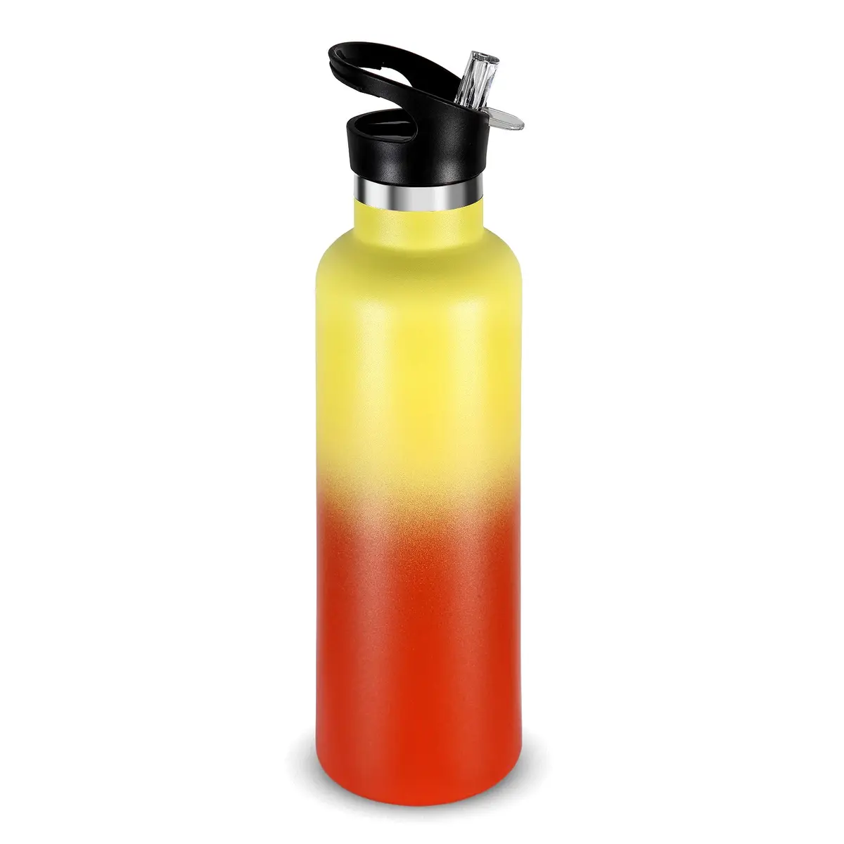 Neihepal Gradient Color Stainless Steel Water Bottle 24oz | Double Wall Vacuum Insulated for Hot & Cold (120 chars) - main product image