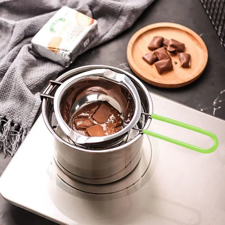 SONGZIMING Double Boiler Pot Set 600ml & 1600ml with Silicone Spatula | Induction Compatible Melting Pot - view 8