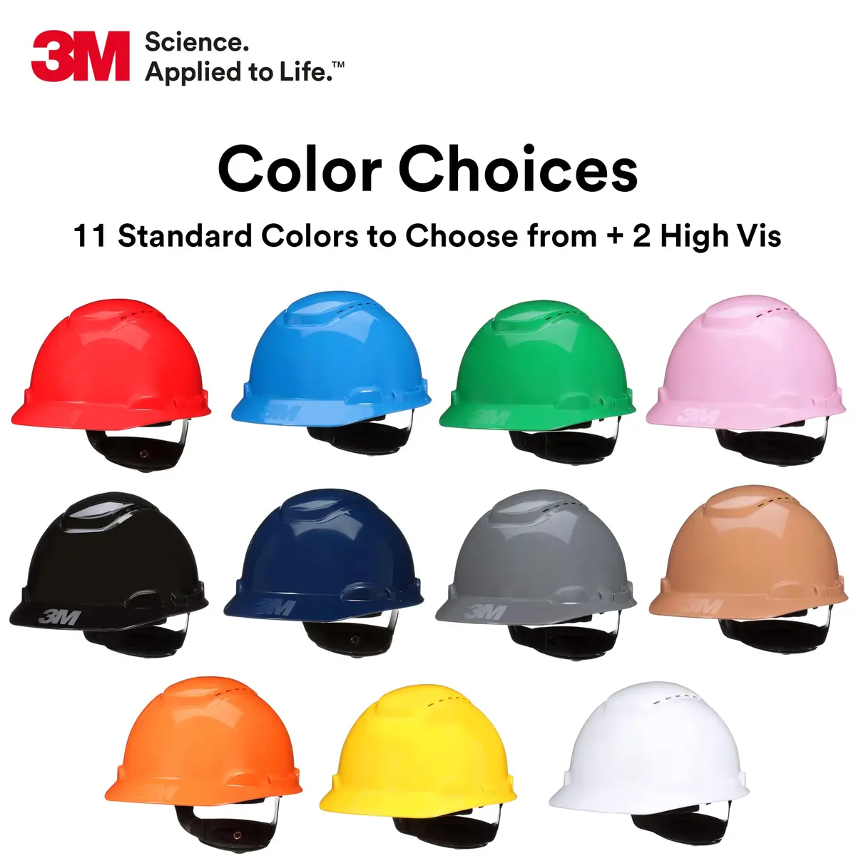 3M SecureFit H-704SFV-UV Vented Hard Hat, Green, 50-64 cm (6-1/4 to 8) | ANSI Z89.1 Type 1 Class C - view 7