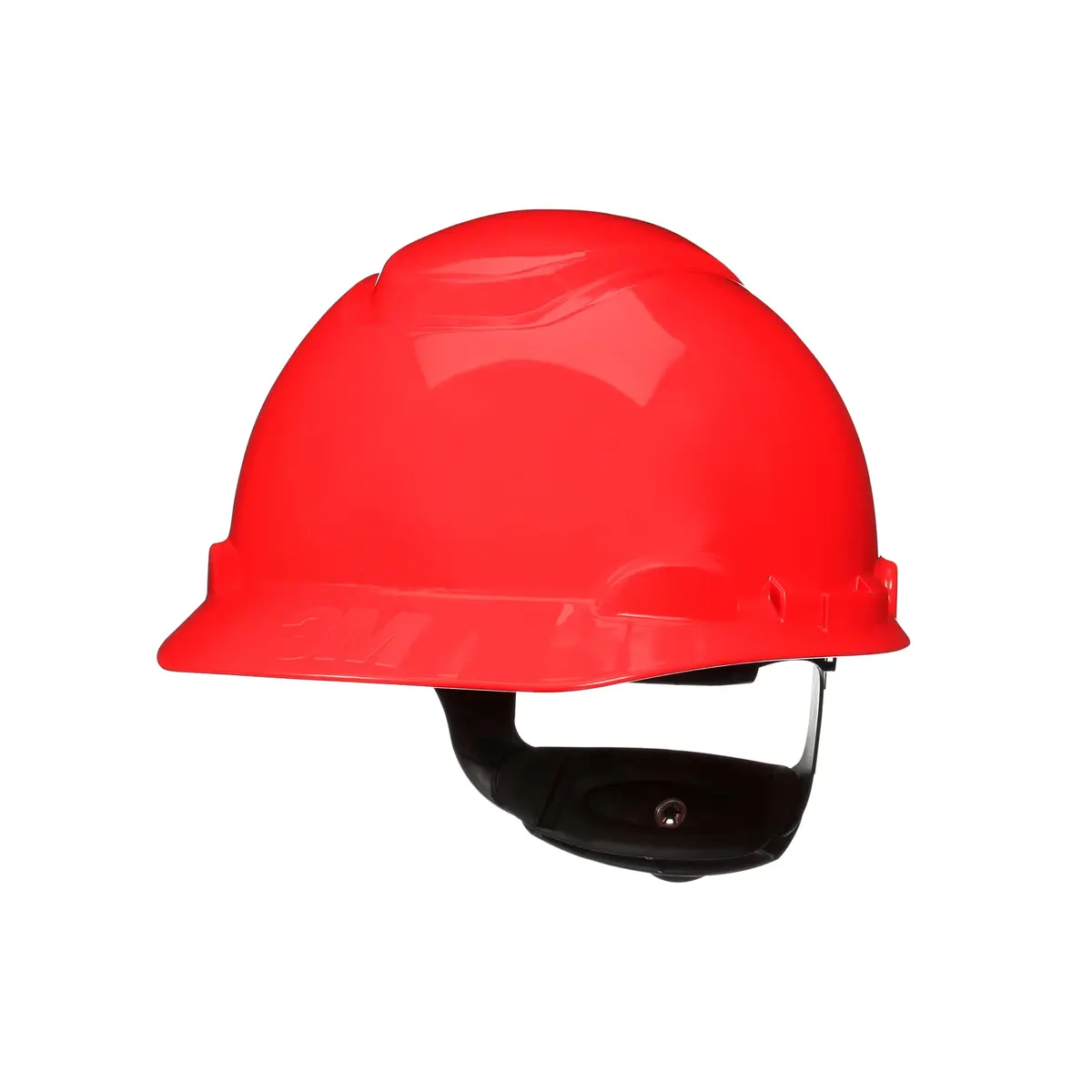 3M Hard Hat SecureFit, Red, Non-Vented Cap Style Safety Helmet, ANSI Z87.1 | Pressure Diffusion Technology for All-Day Comfort - main product image