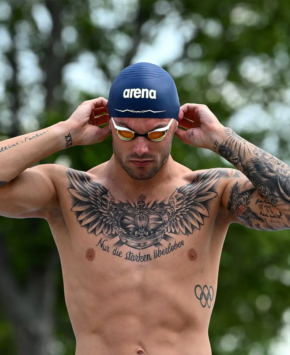 Arena Silicone Racing Swim Cap Large Navy | Hydrodynamic Performance for Competitive Swimming - view 4