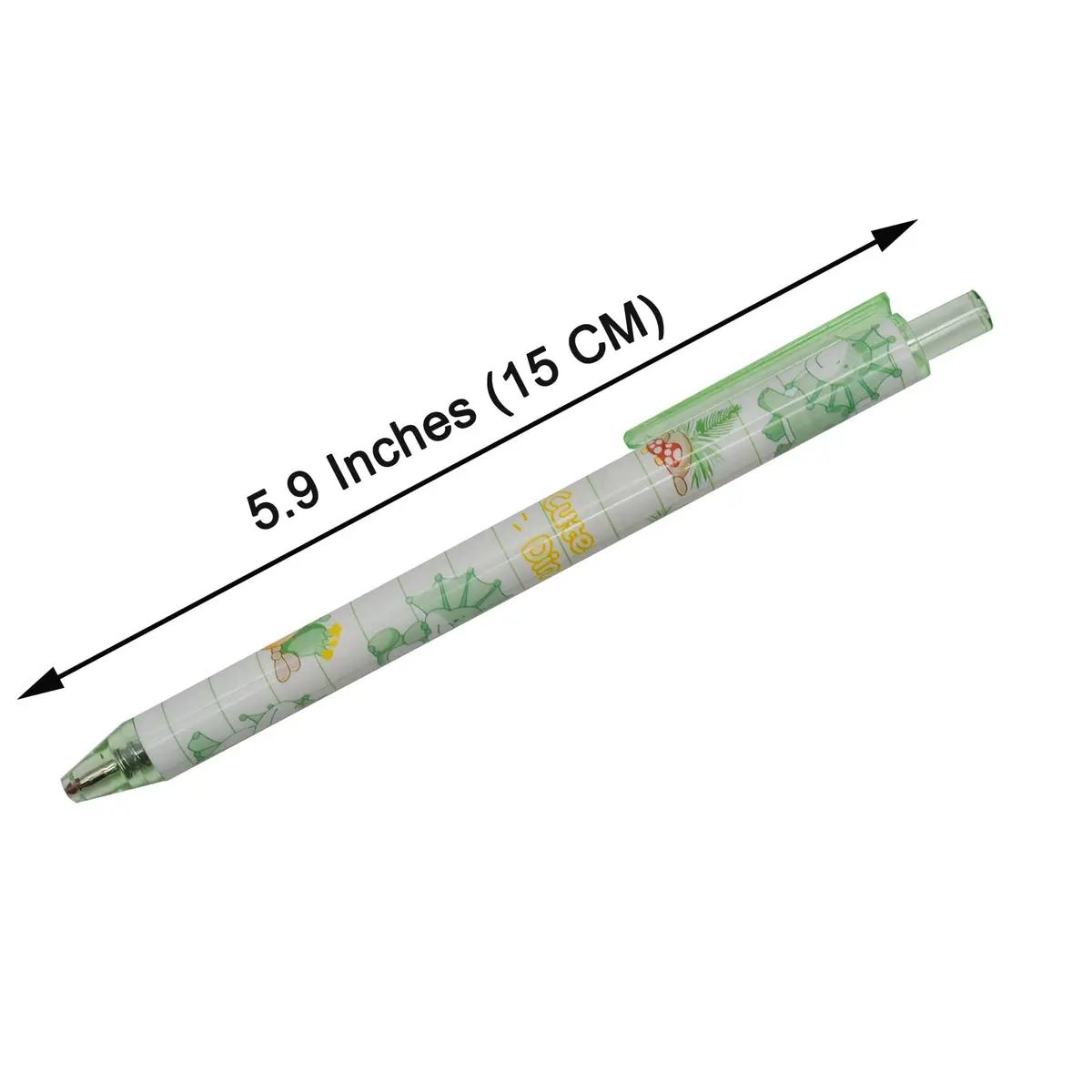 Maydahui Retractable Dinosaur Gel Pens 12-Pack (0.5mm Fine Point, Black Ink) | Smooth Writing for Students & Office - view 2