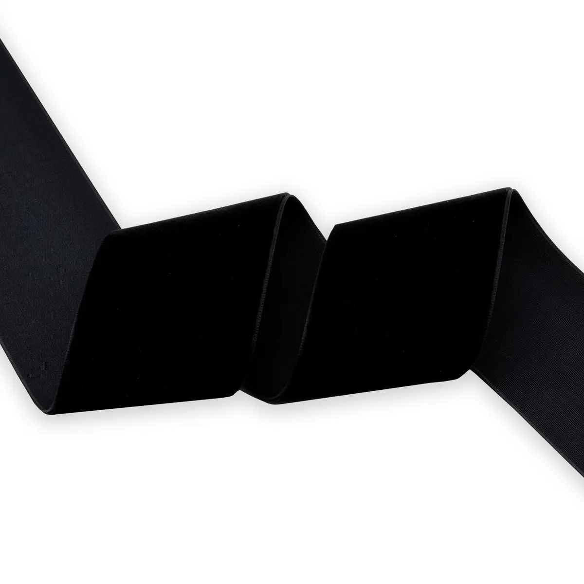 XMRIBBON Black Velvet Ribbon Single Sided, 5.08 cm (2 Inch) x 9.14 m (10 Yards) Spool | Classic Solid Craft Ribbon - view 2